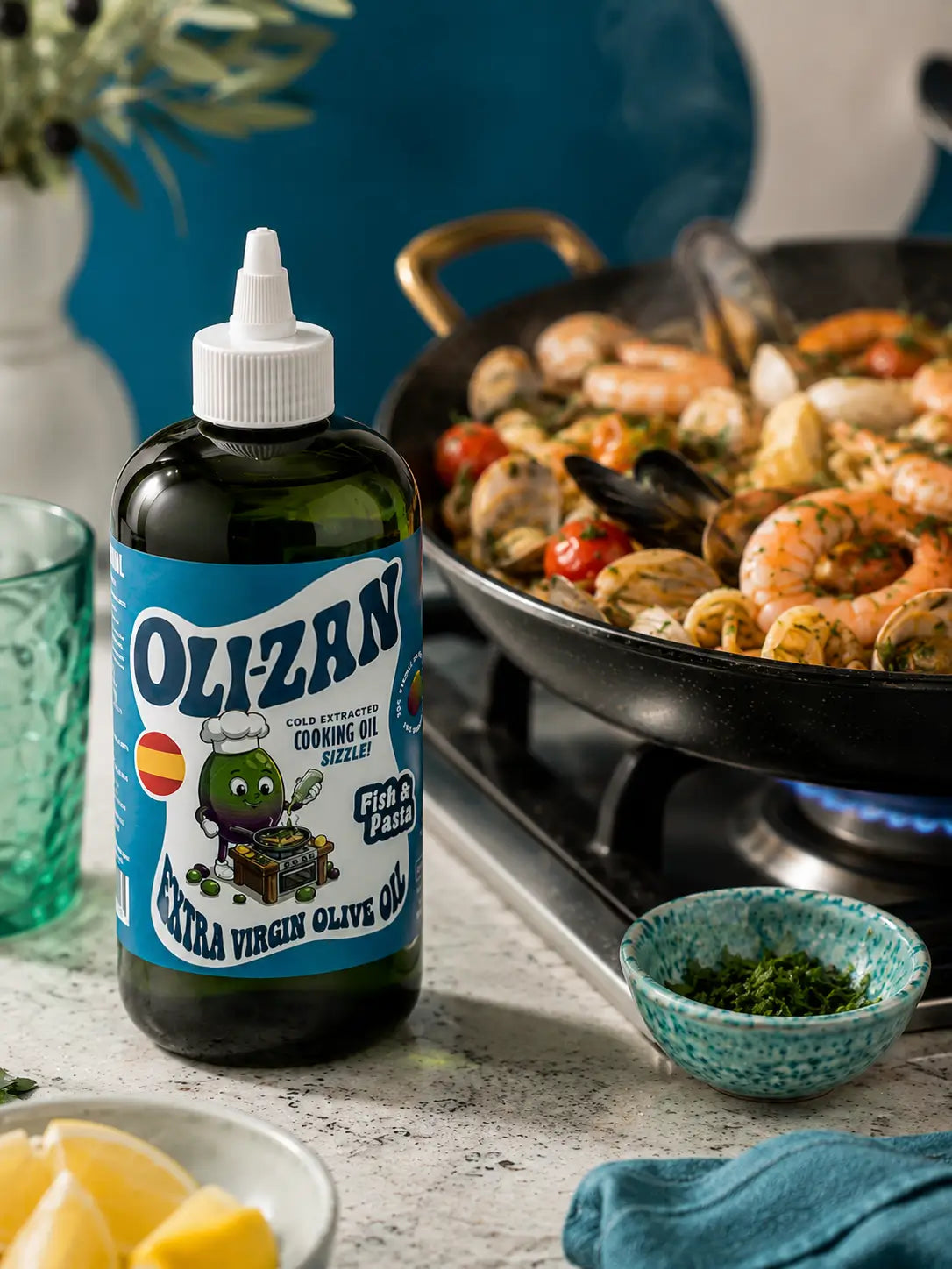 Sizzle — Fish & Pasta