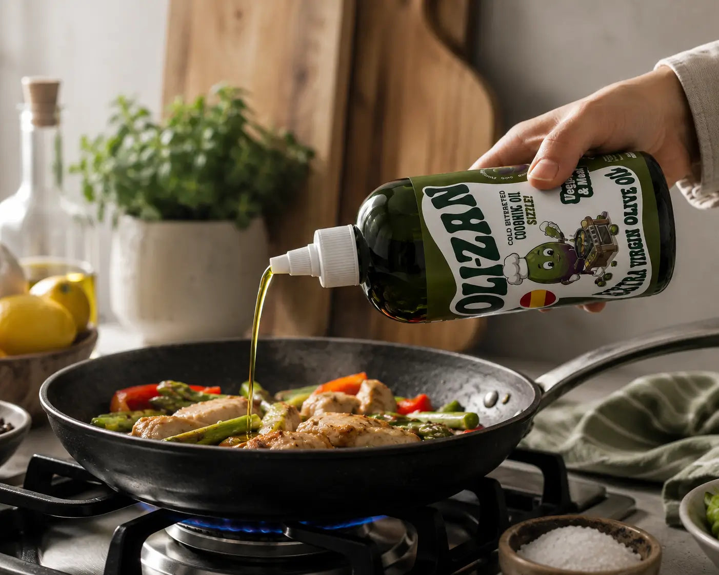 Sizzle — Meat & Vegetables